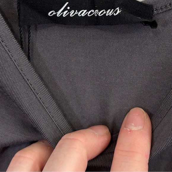 Olivaceous Gray Tank Top NWT - Picture 5 of 5